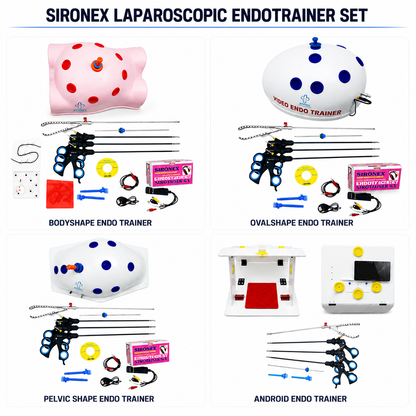 Laparoscopic Endotrainer Simulator Practice Complete Set
