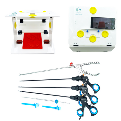 Laparoscopic Endotrainer Simulator Practice Complete Set