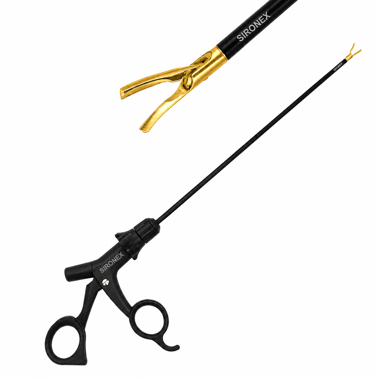 Discover the Sironex 5mm bipolar scissor cutter with gold finish and reusable design. Premium-quality medical instrument engineered for durability, precision handling, and professional healthcare environments.