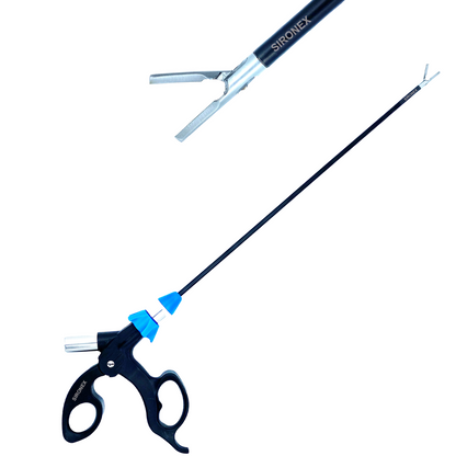 Sironex 5mm Wolf bipolar shearer featuring a silver straight jaw design, polished stainless steel construction, and ergonomic handle. Reusable professional healthcare instrument designed for hospitals, clinics, healthcare facilities, distributors, and medical training environments requiring durable and high-quality medical equipment.