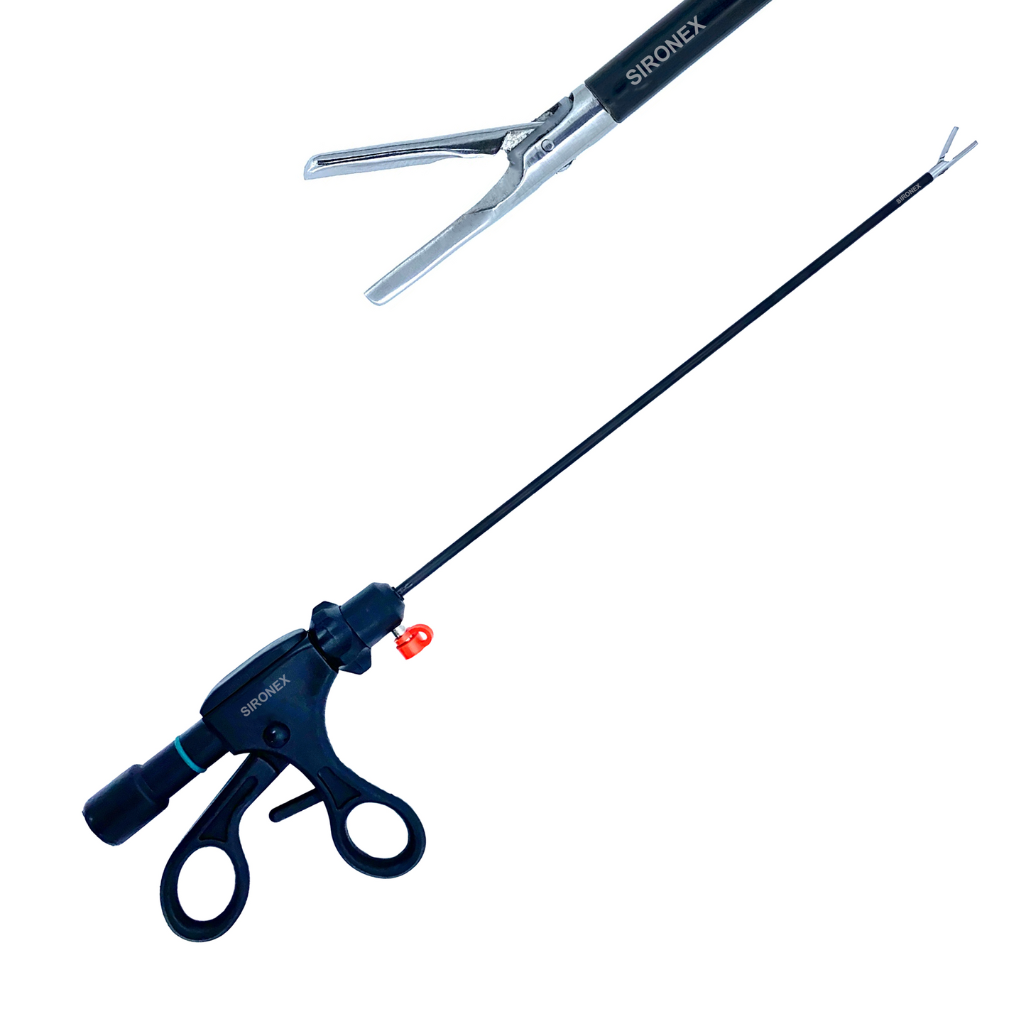 Buy Sironex laparoscopic vessel sealer cutter bipolar forceps shearer 5mm reusable silver straight jaw surgical instrument designed for precision vessel sealing, bipolar coagulation, and advanced laparoscopic surgery for hospitals and clinics in India.